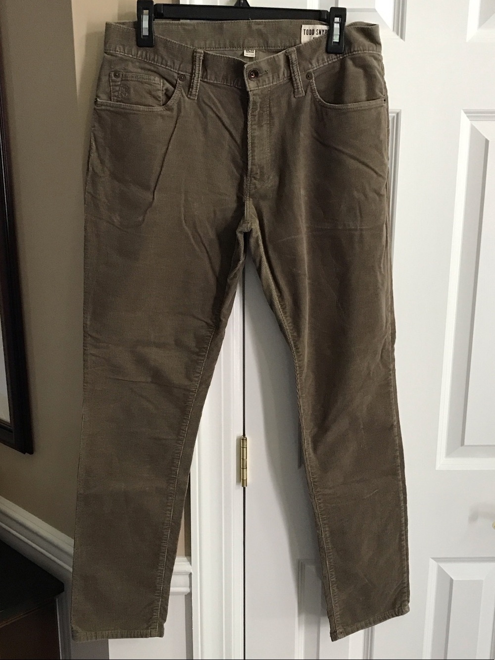 Todd Snyder Men’s Corduroy Pants in Taupe